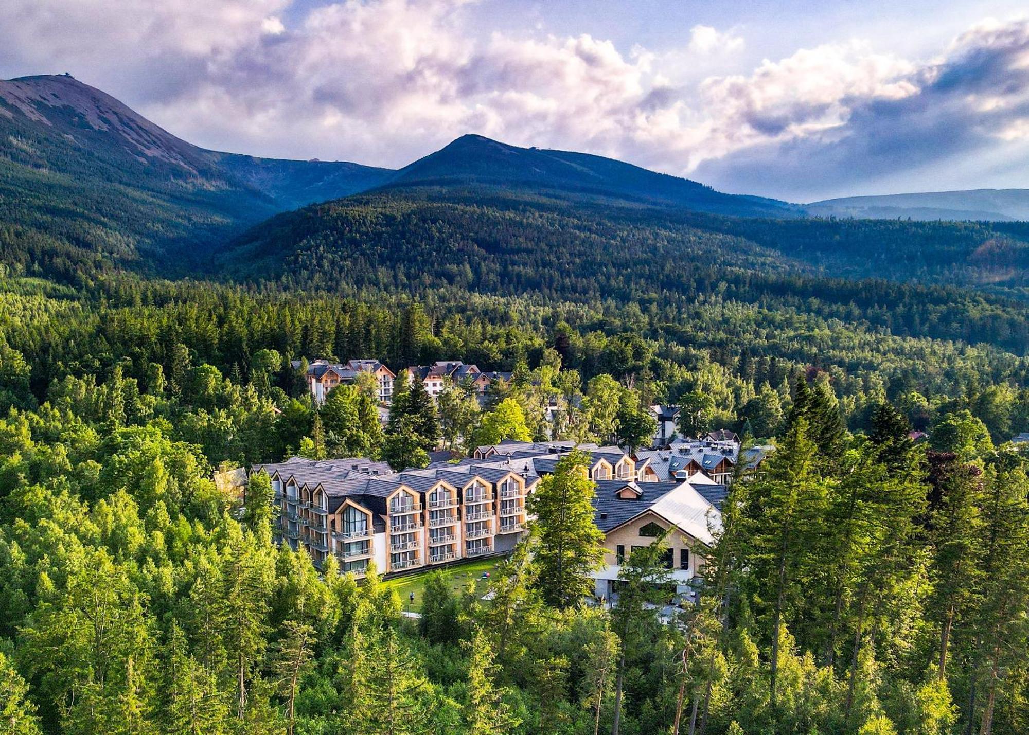 Green Mountain 5* Hotel カルパッチ エクステリア 写真 The Village at Loon Mountain